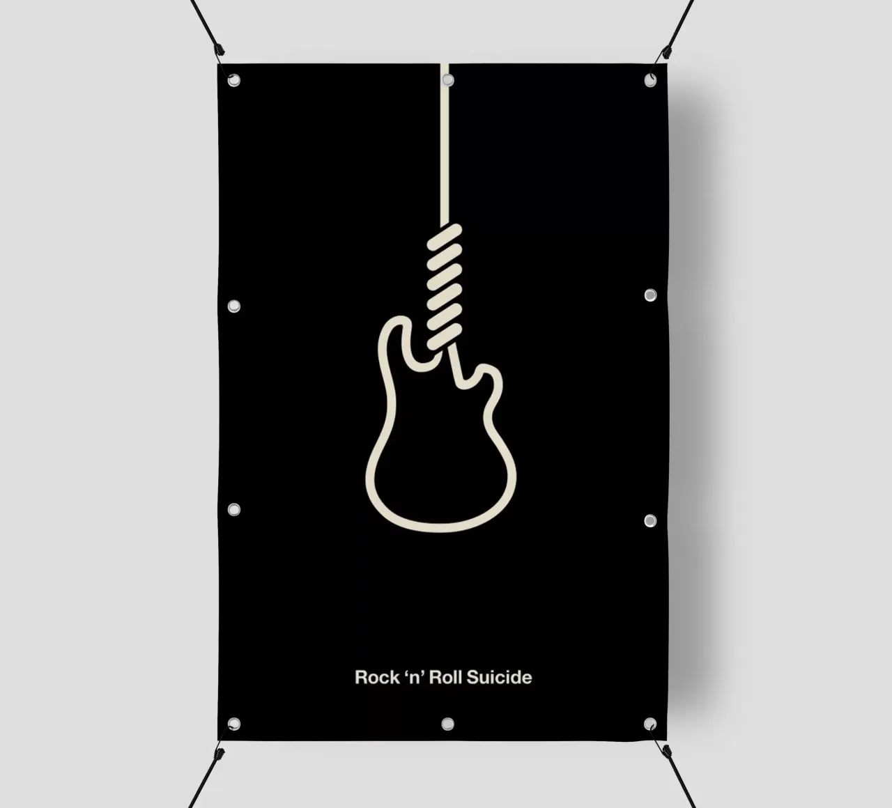 Rock 'n' Roll Suicide telo in pvc da Viktor Hertz