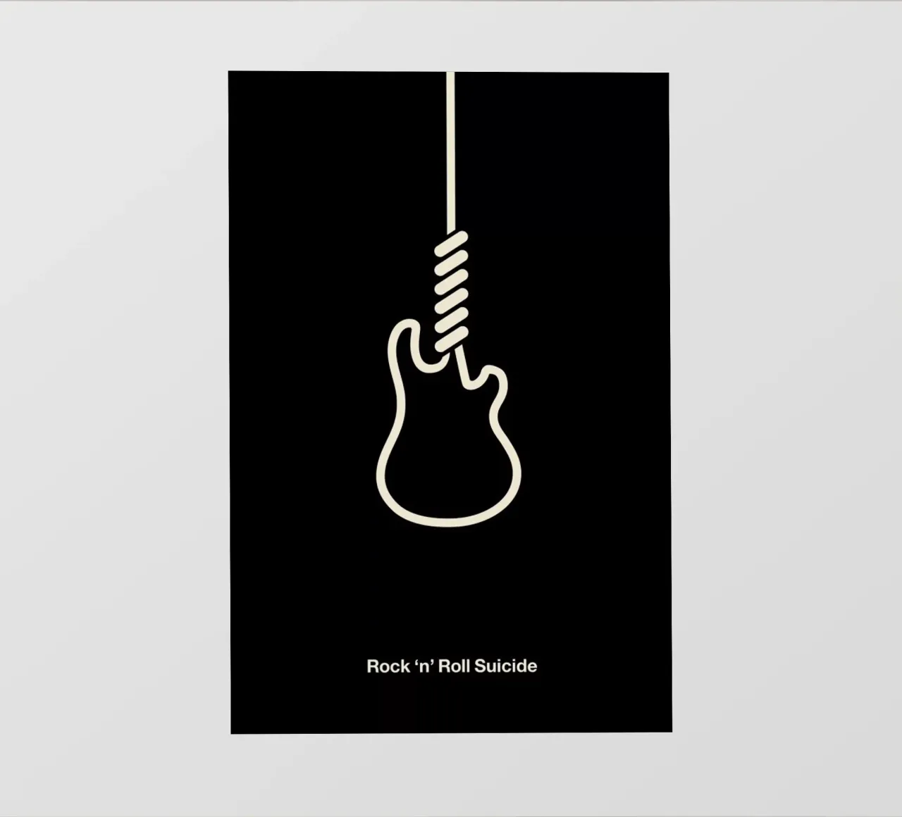 Rock 'n' Roll Suicide telo in pvc da Viktor Hertz