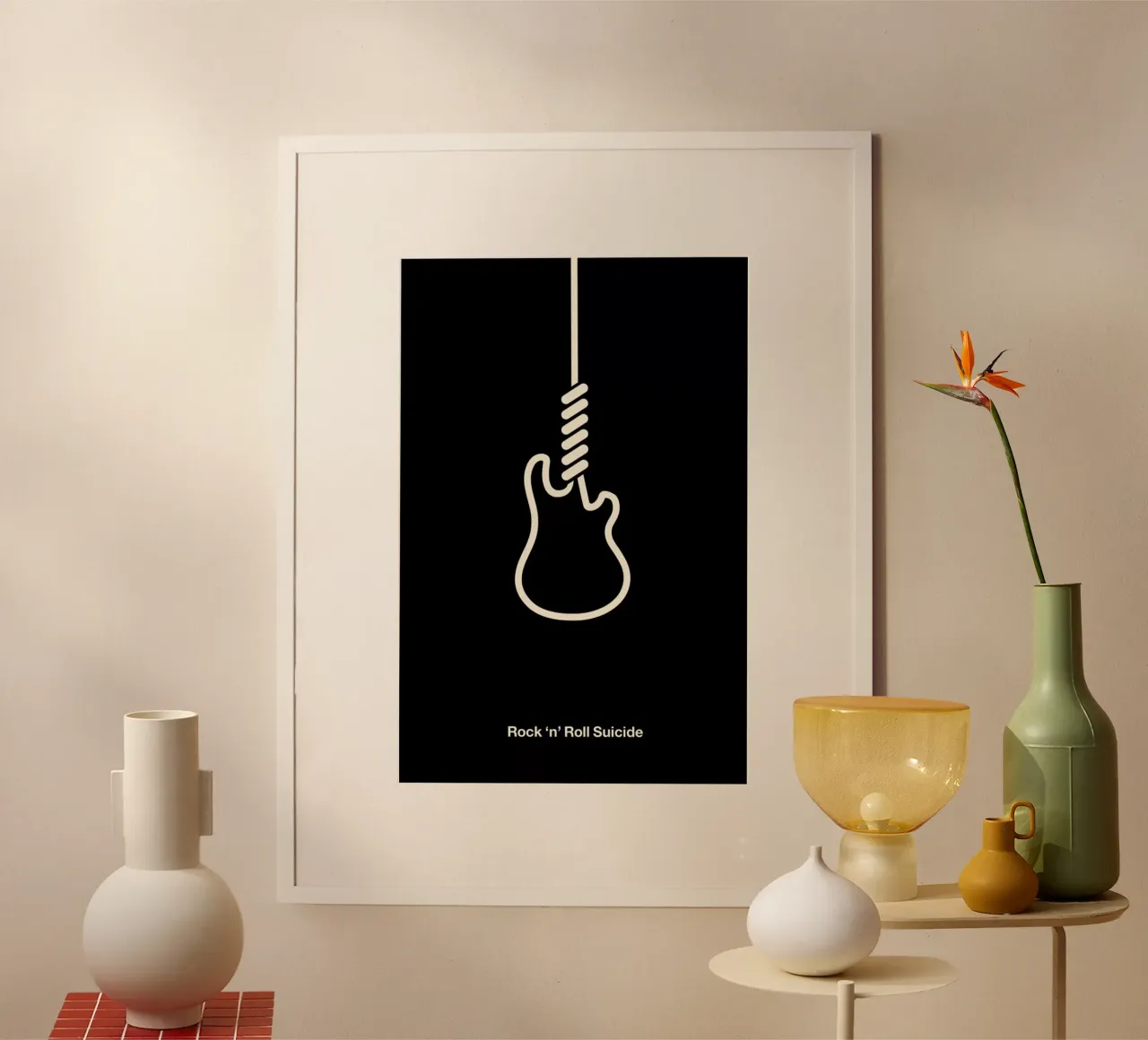 Rock 'n' Roll Suicide poster da Viktor Hertz