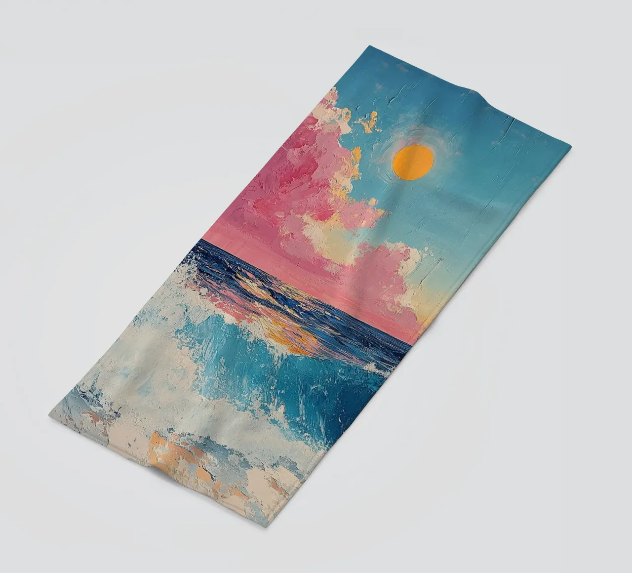 Mare Spiaggia Orizzonte Cielo Sole telo mare da Nikis Art Studio