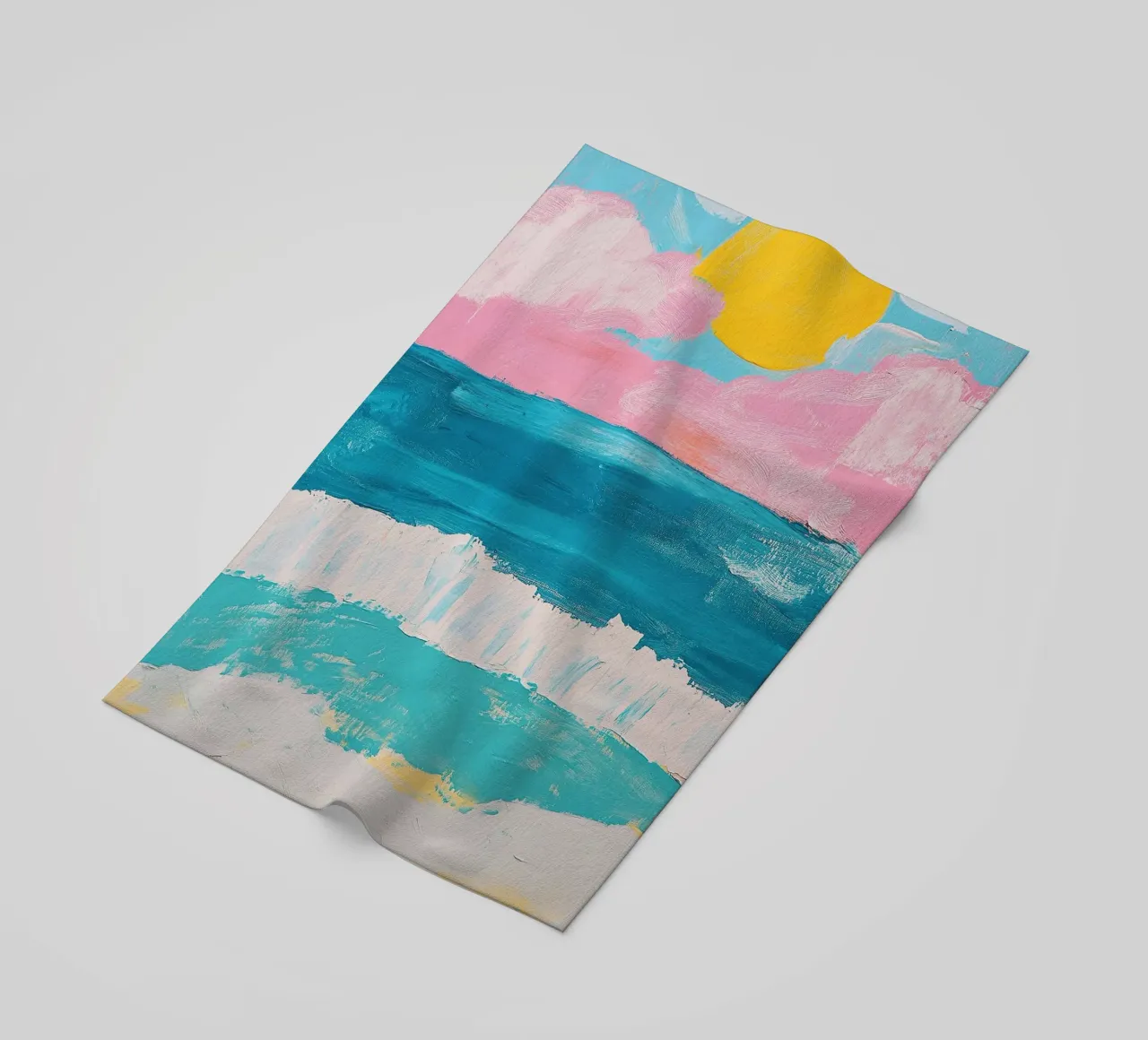 Mare Spiaggia Orizzonte Cielo Sole telo mare da Nikis Art Studio