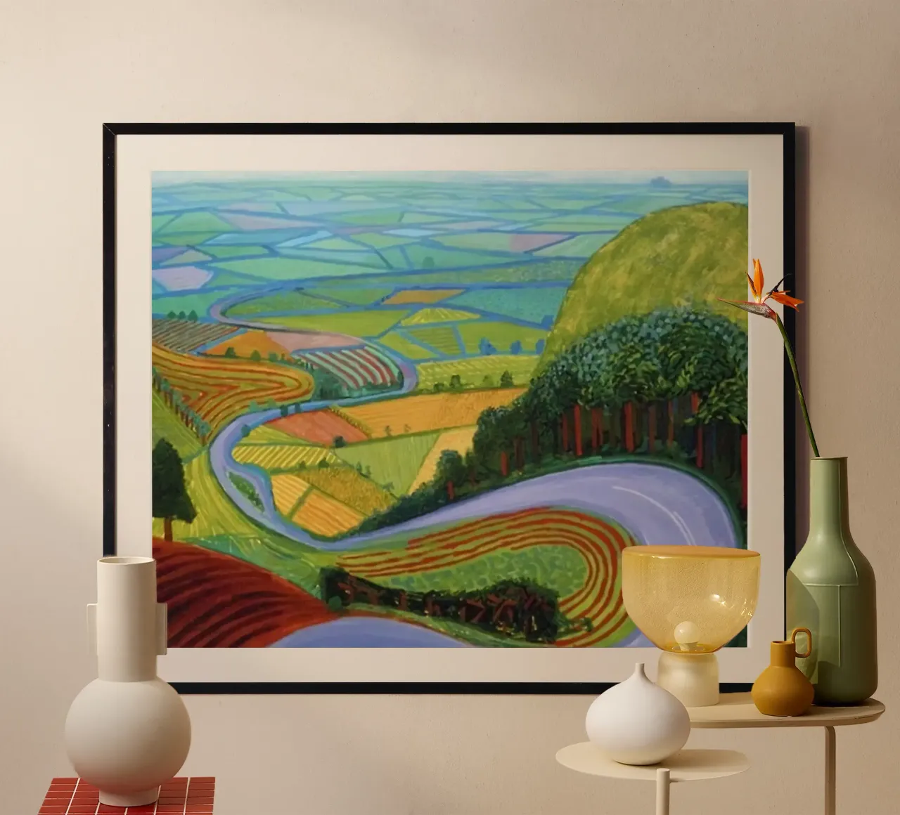 Collina di Garrowby poster da Perdana shop