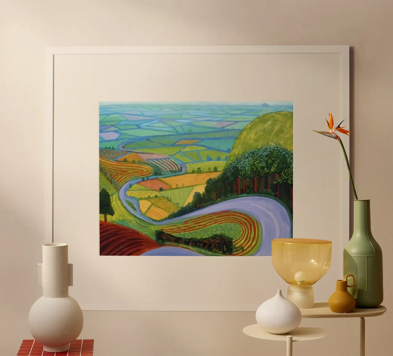 Collina di Garrowby poster da Perdana shop