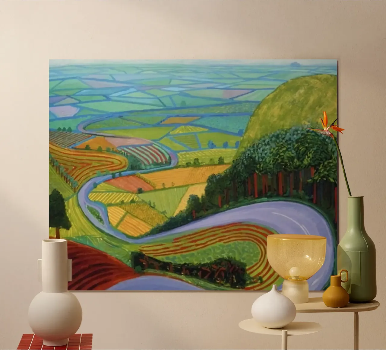 Collina di Garrowby poster da Perdana shop