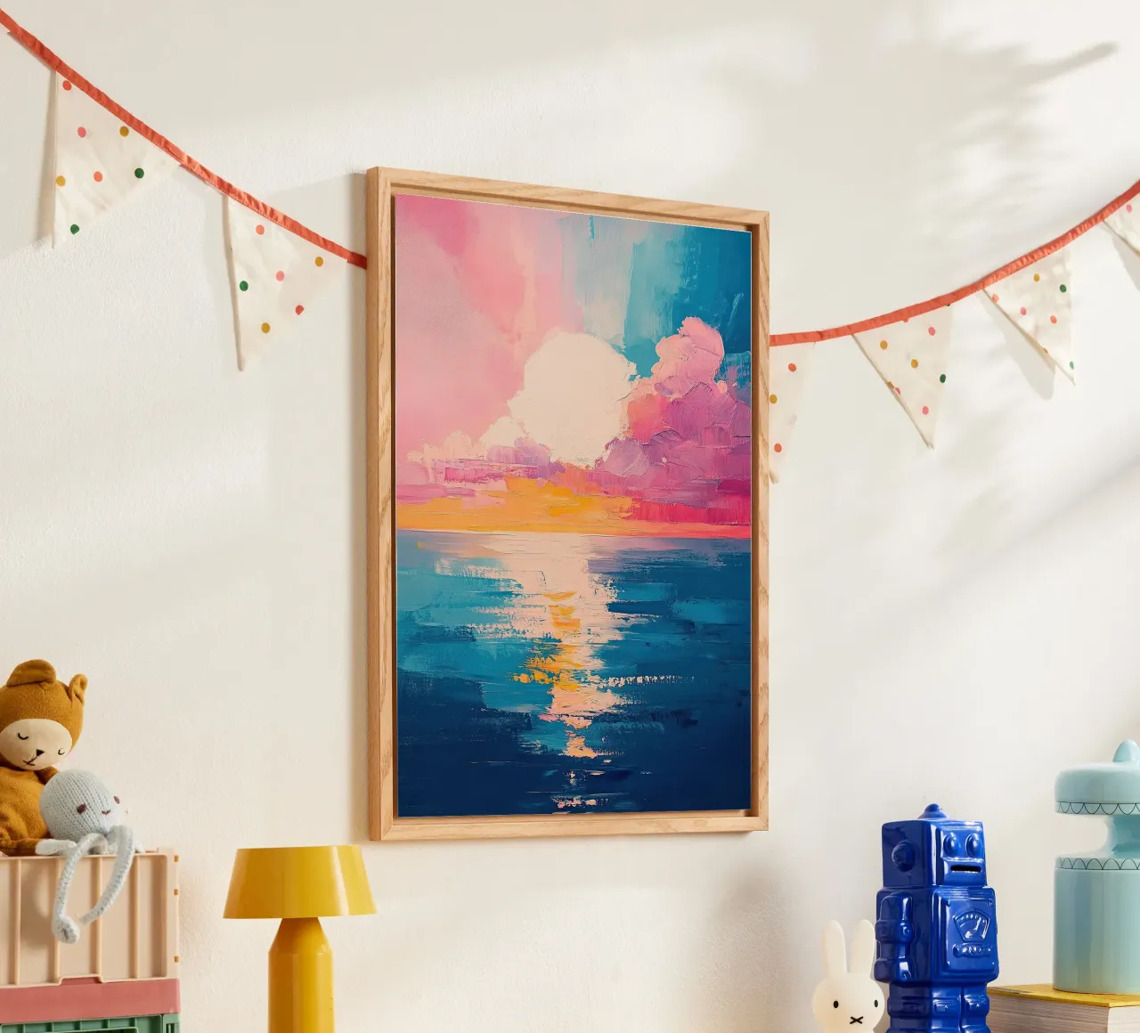 Mare Sole Spiaggia Orizzonte Cielo plexiglass da Nikis Art Studio