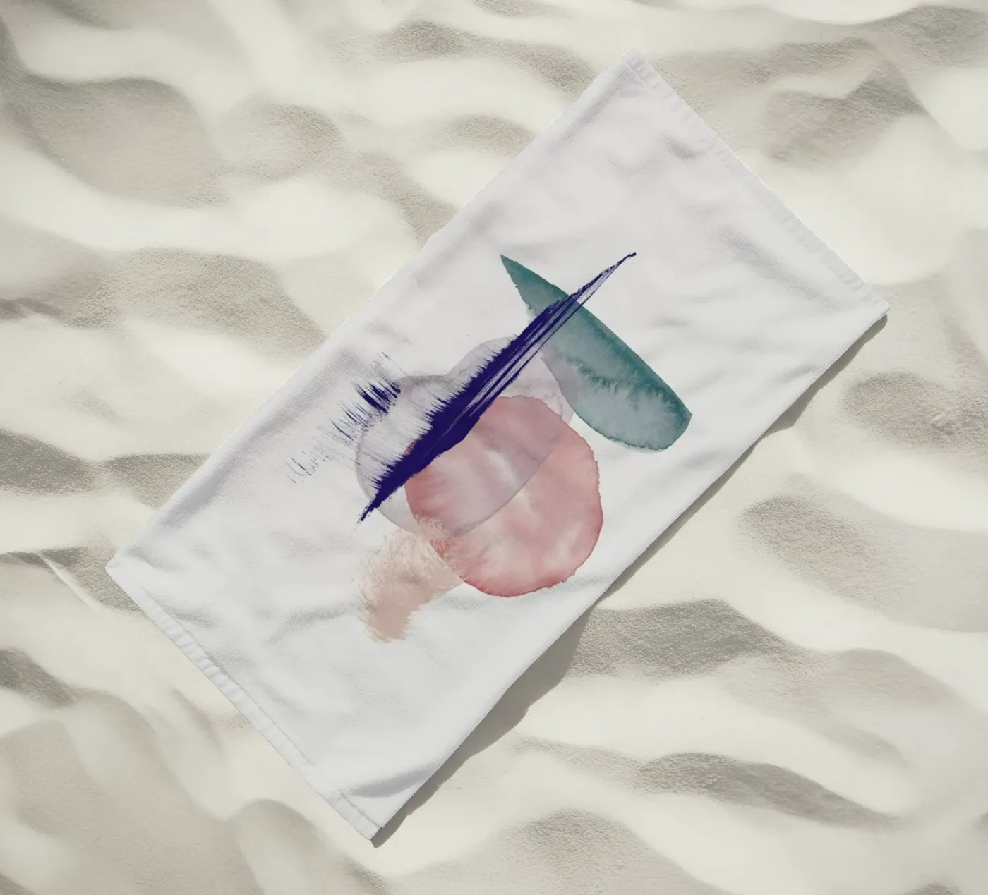 Connection beach towel by STUDIO LEEMO