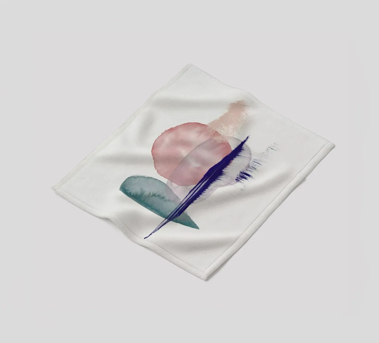 Connection fleece blanket by STUDIO LEEMO