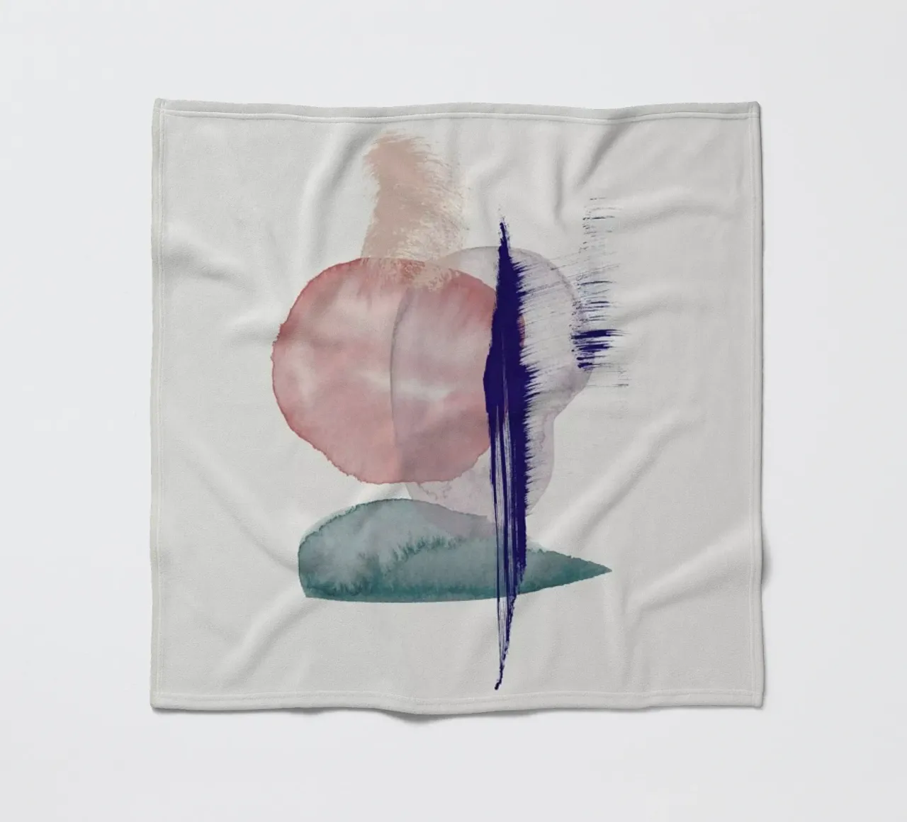 Connection fleece blanket by STUDIO LEEMO