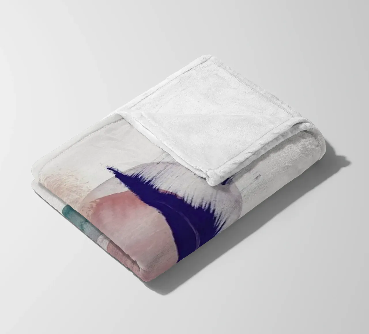 Connection fleece blanket by STUDIO LEEMO