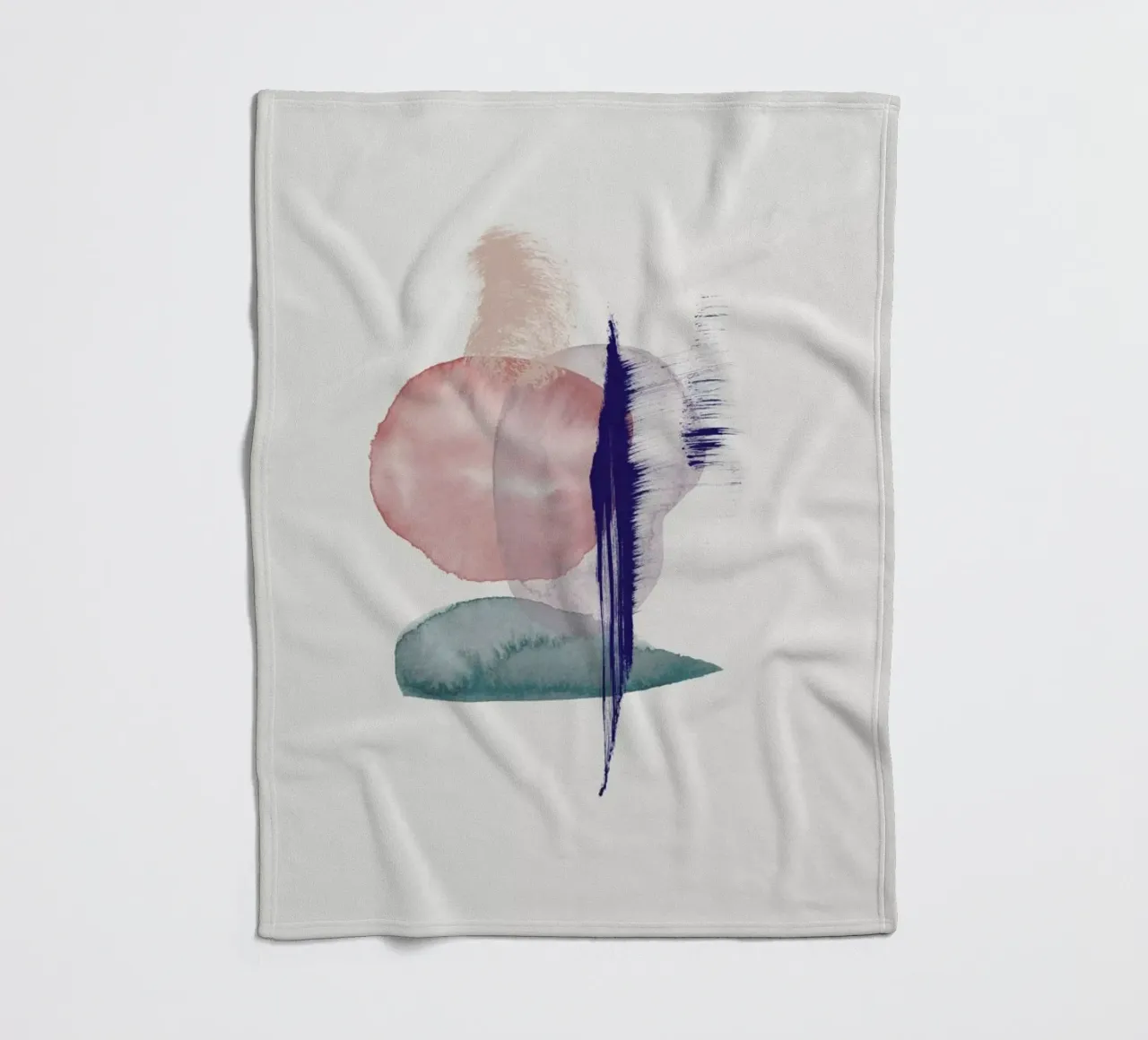 Connection fleece blanket by STUDIO LEEMO
