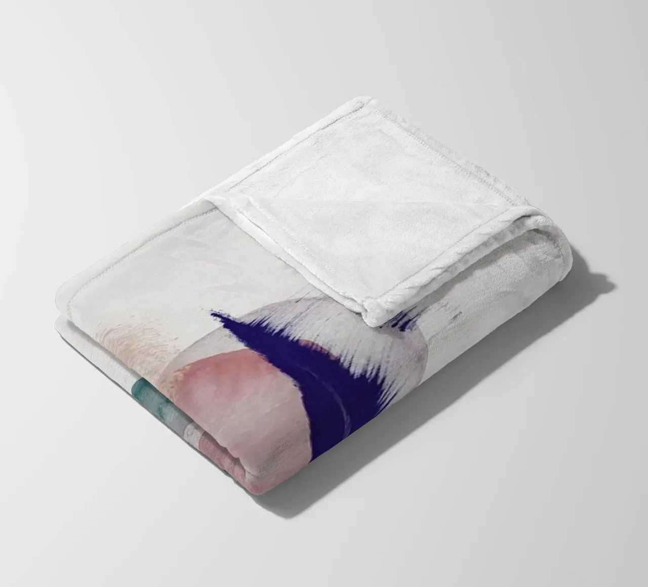 Connection fleece blanket by STUDIO LEEMO