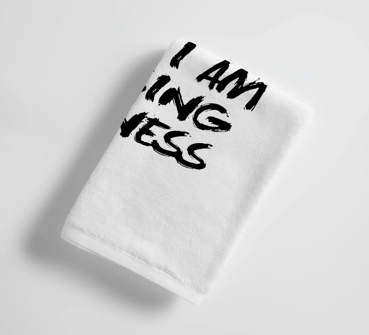 Sono responsabile di come mi sento e oggi scelgo la felicità asciugamano da bagno da THE MOTIVATED TYPE
