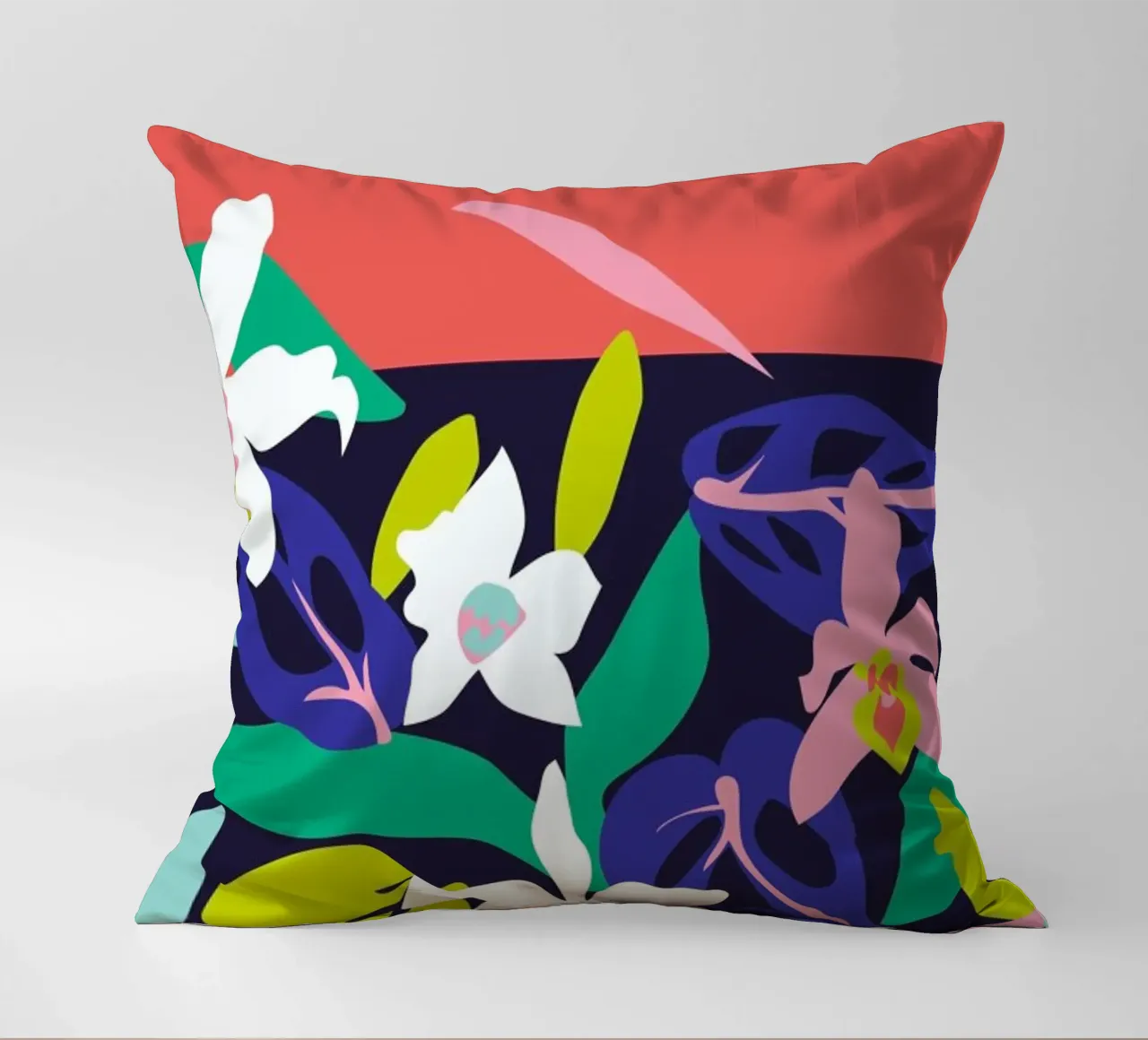 Orchid Jungle cuscino da Mariery Young