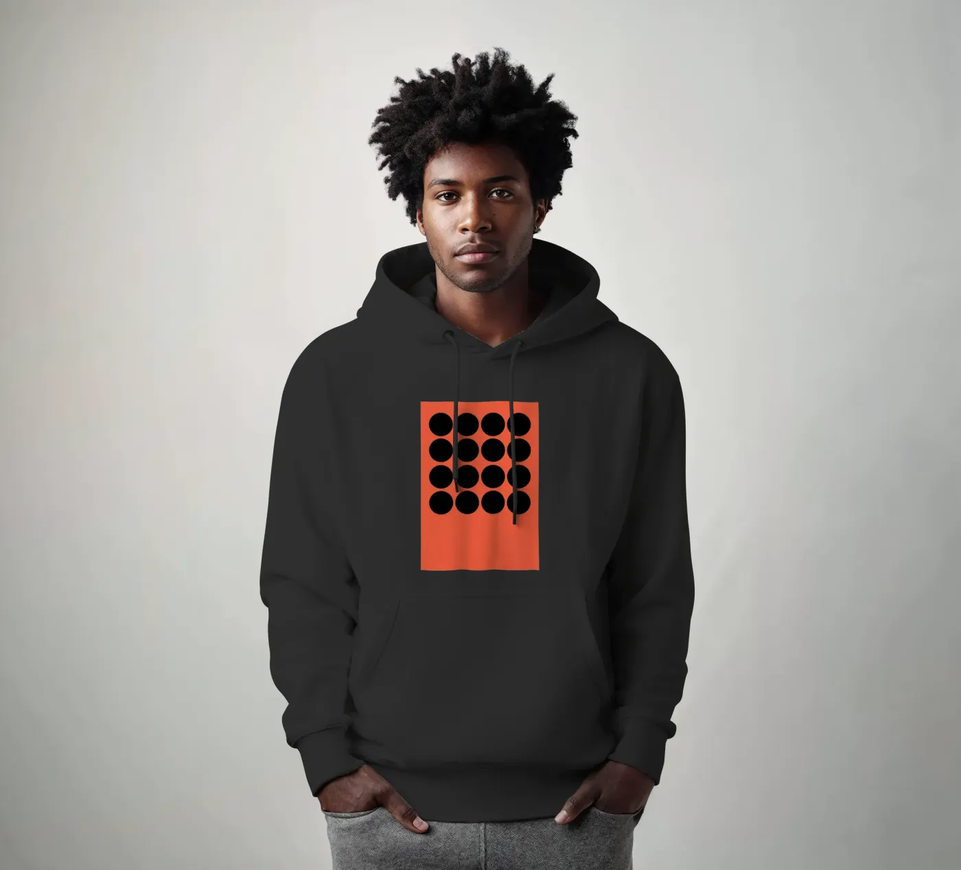 Array sweat à capuche de Rose Beck Art