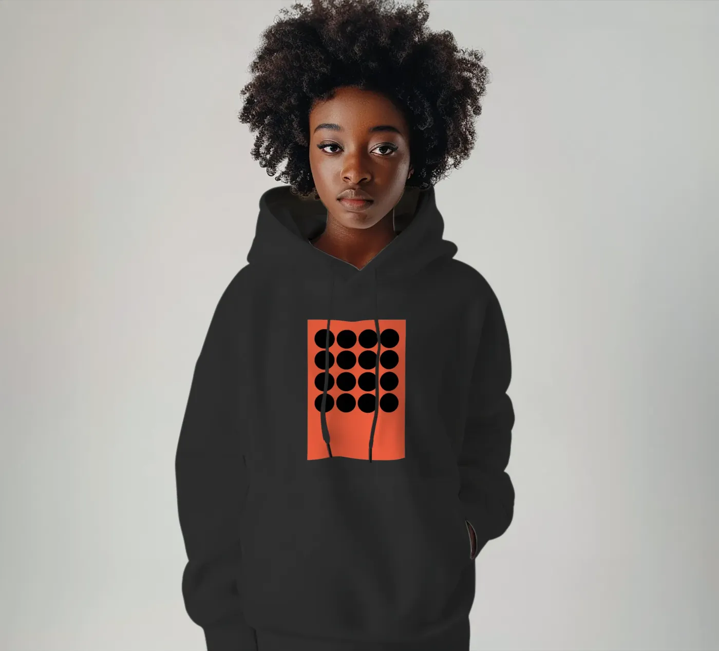 Array sweat à capuche de Rose Beck Art
