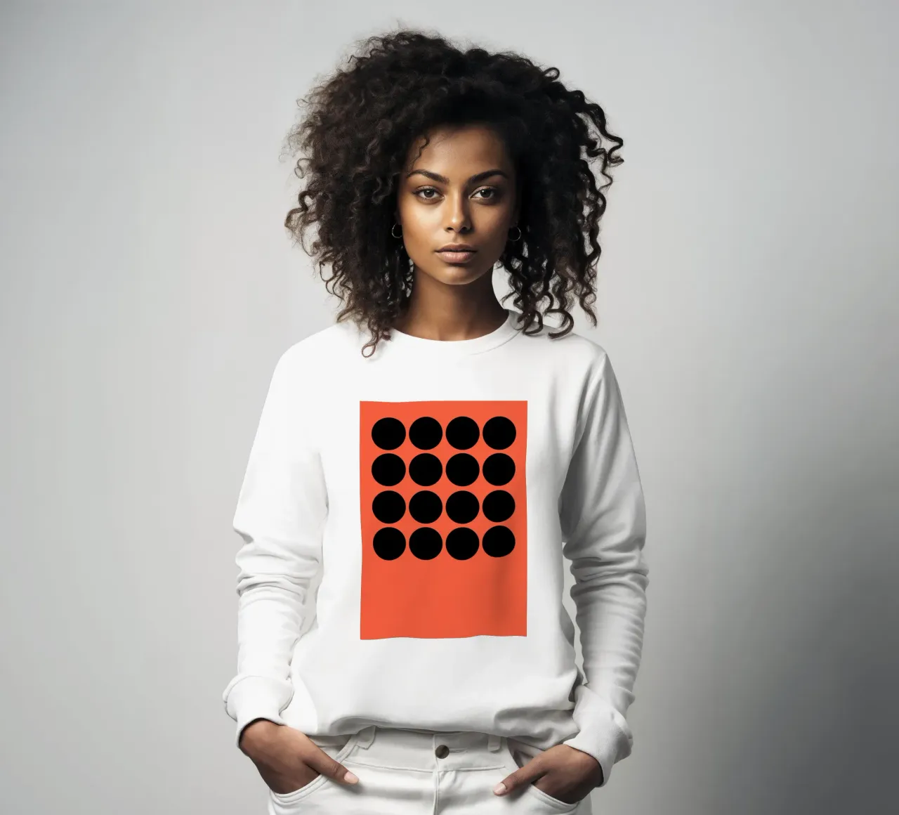 Array Sweatshirt von Rose Beck Art