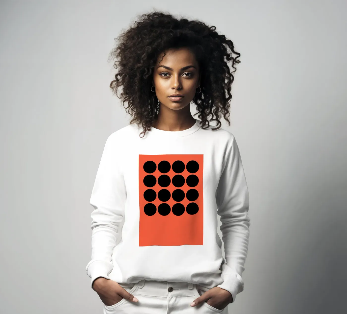 Array sweatshirt by Rose Beck Art