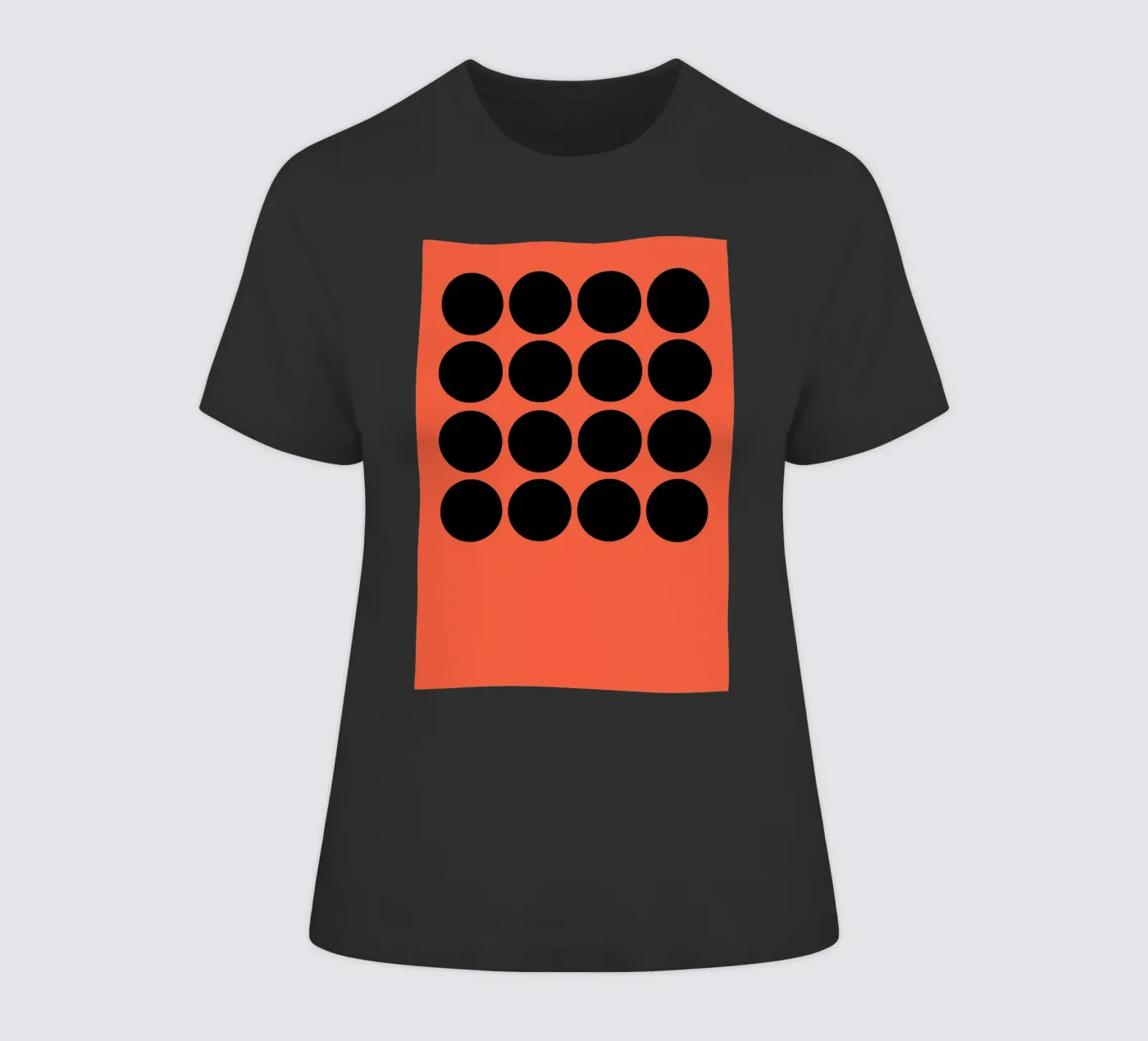 Array dames t-shirt getailleerd van Rose Beck Art