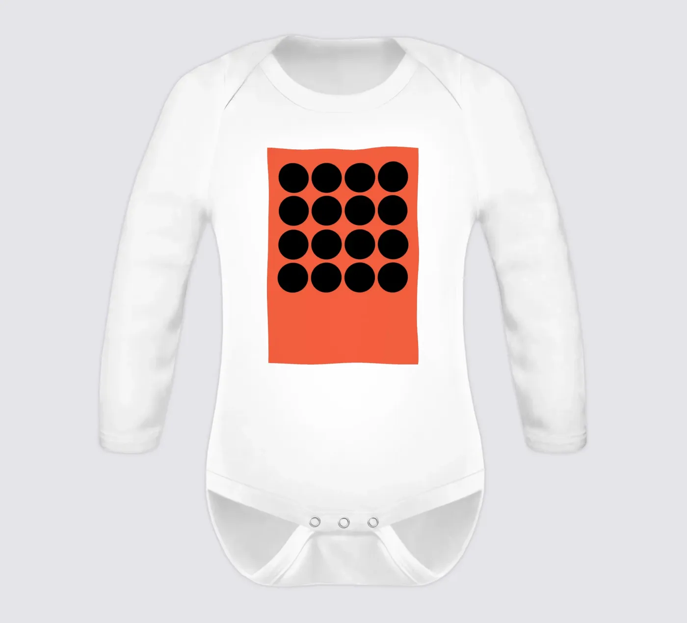 Array Langarm Babybody von Rose Beck Art