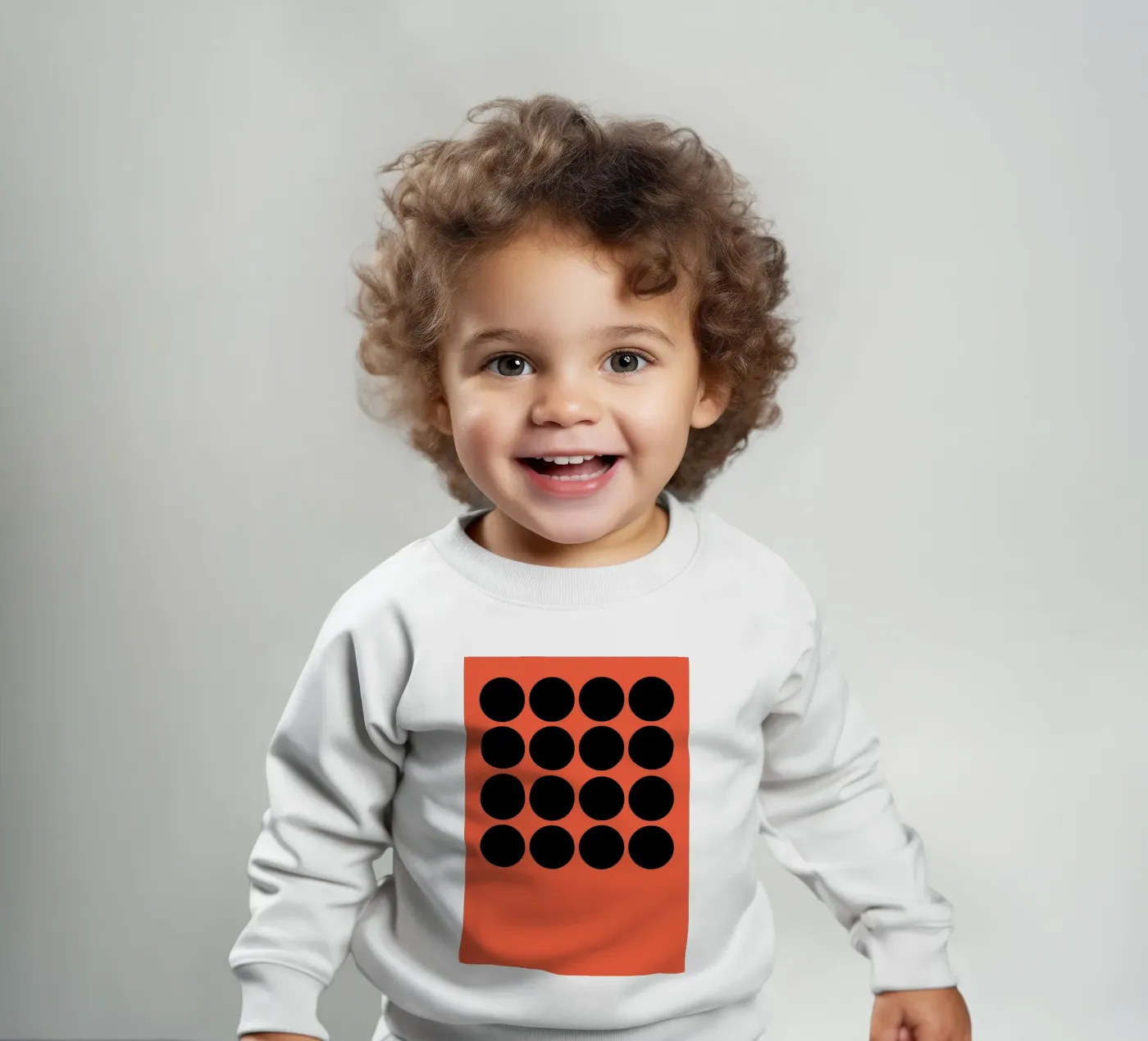 Array baby sweatshirt by Rose Beck Art