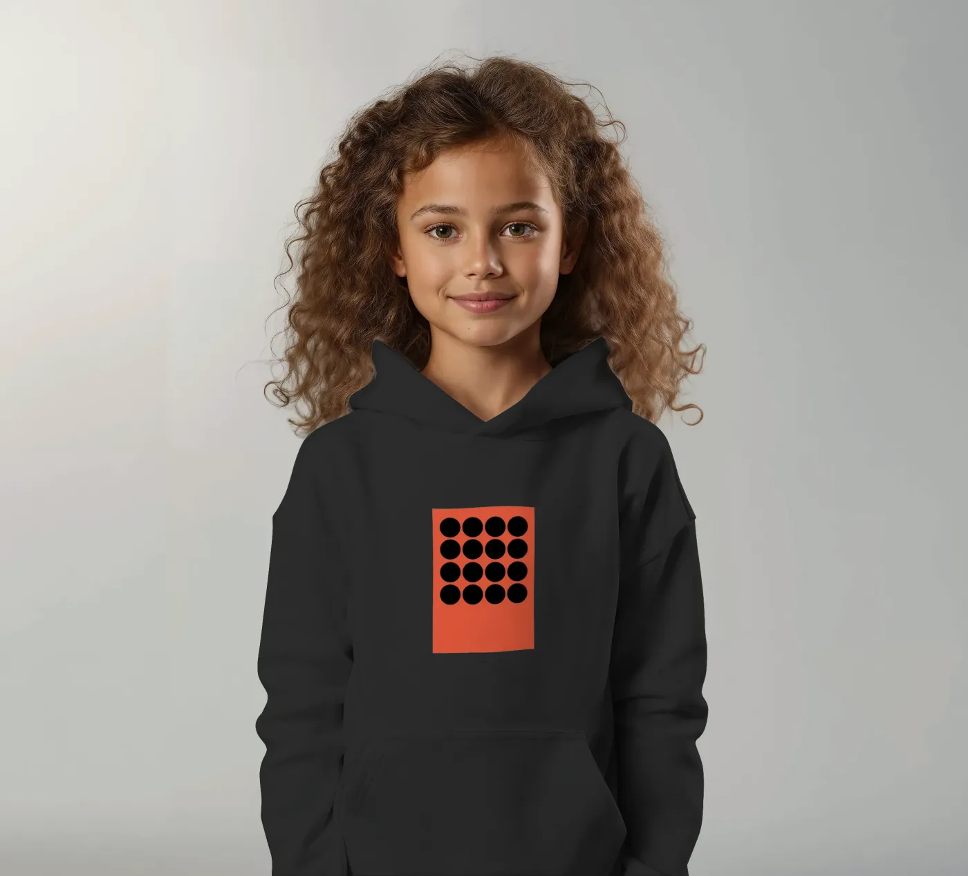 Array kids hoodie by Rose Beck Art