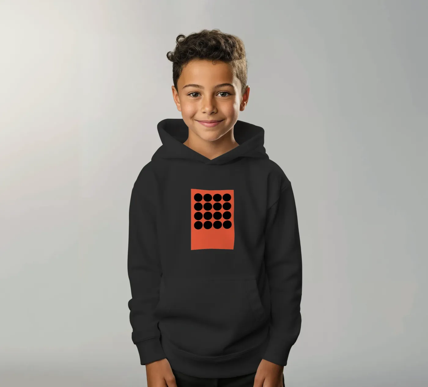 Array kids hoodie by Rose Beck Art