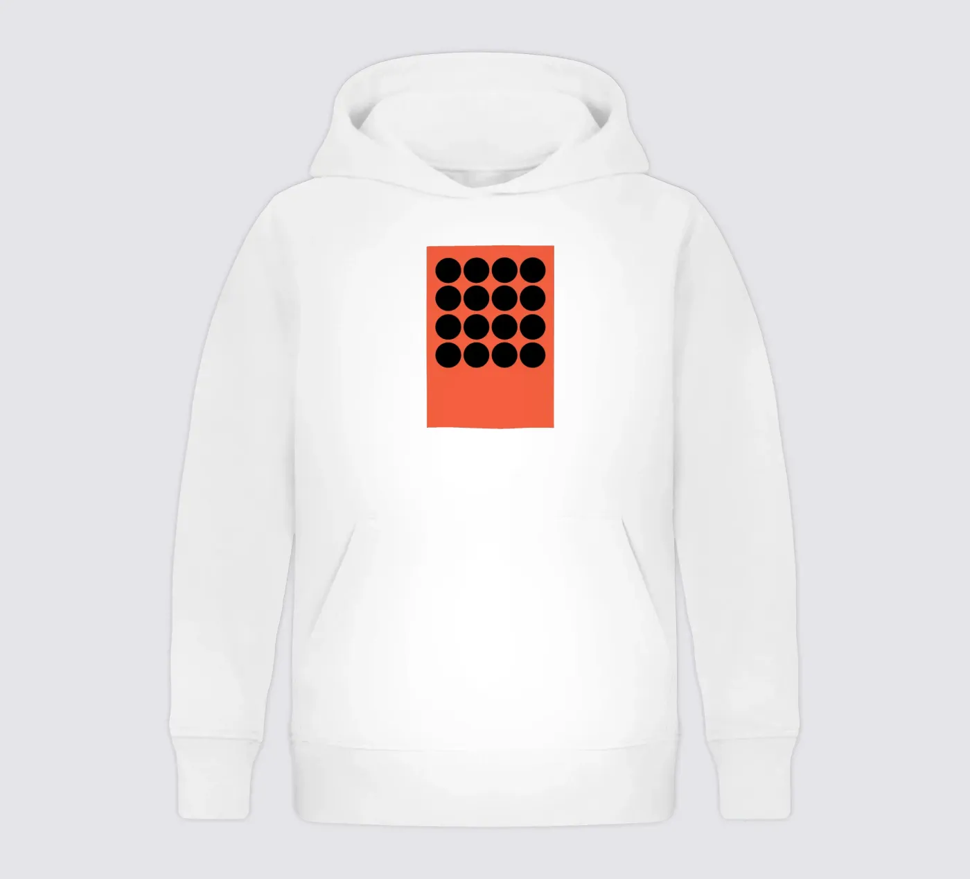 Array kids hoodie by Rose Beck Art