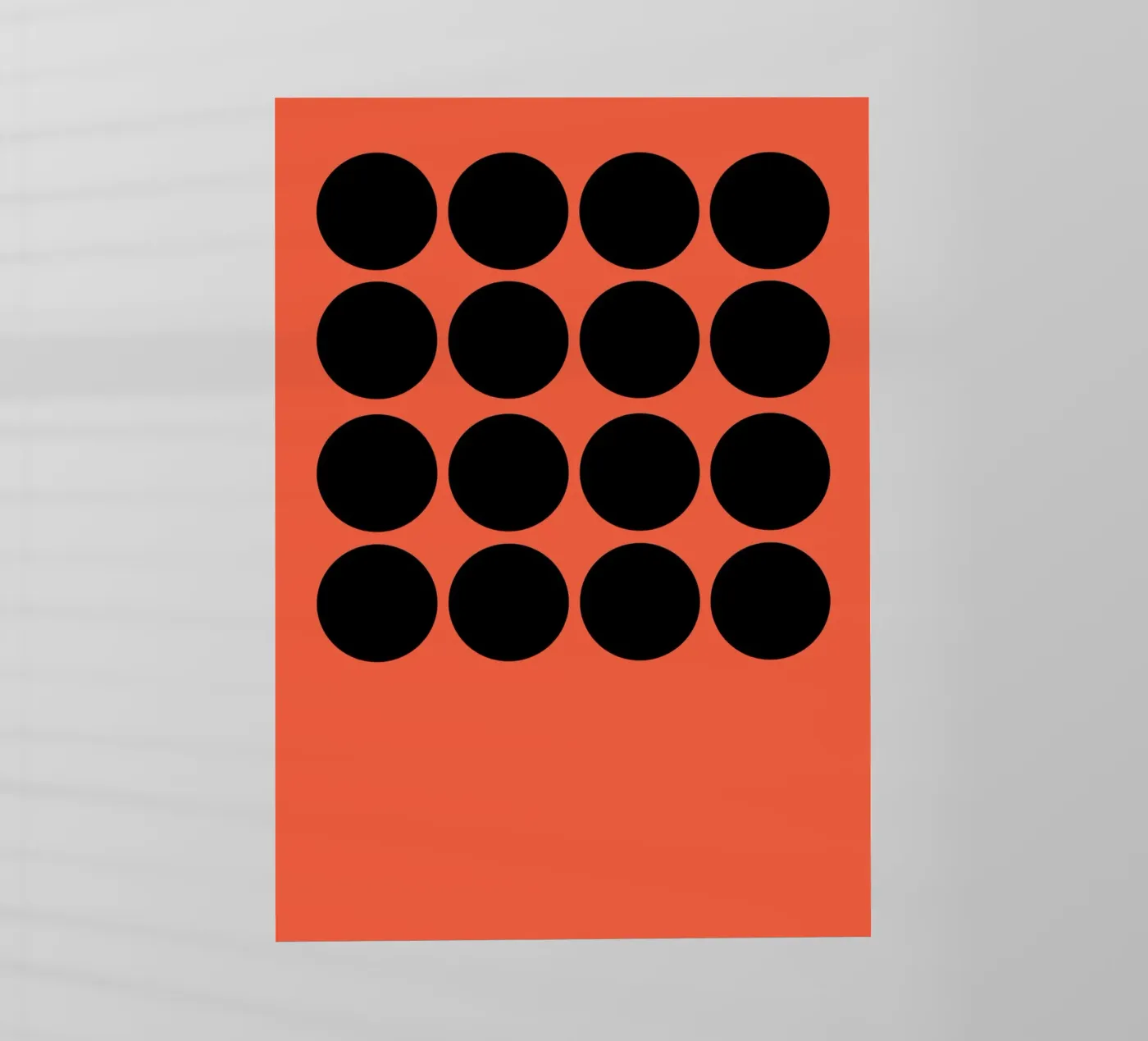 Array Backlit Folie von Rose Beck Art