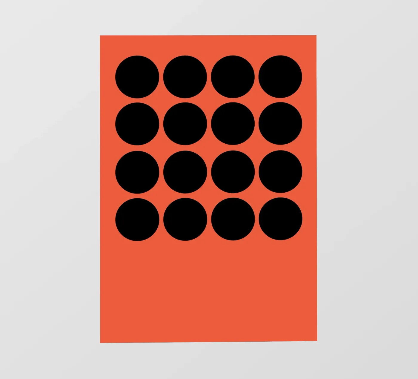 Array Backlit Folie von Rose Beck Art