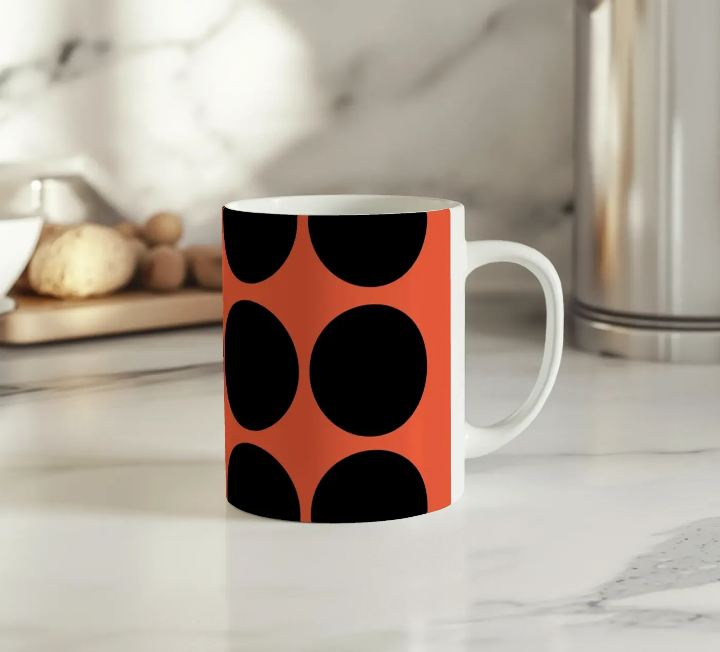 Array tazza in ceramica da Rose Beck Art