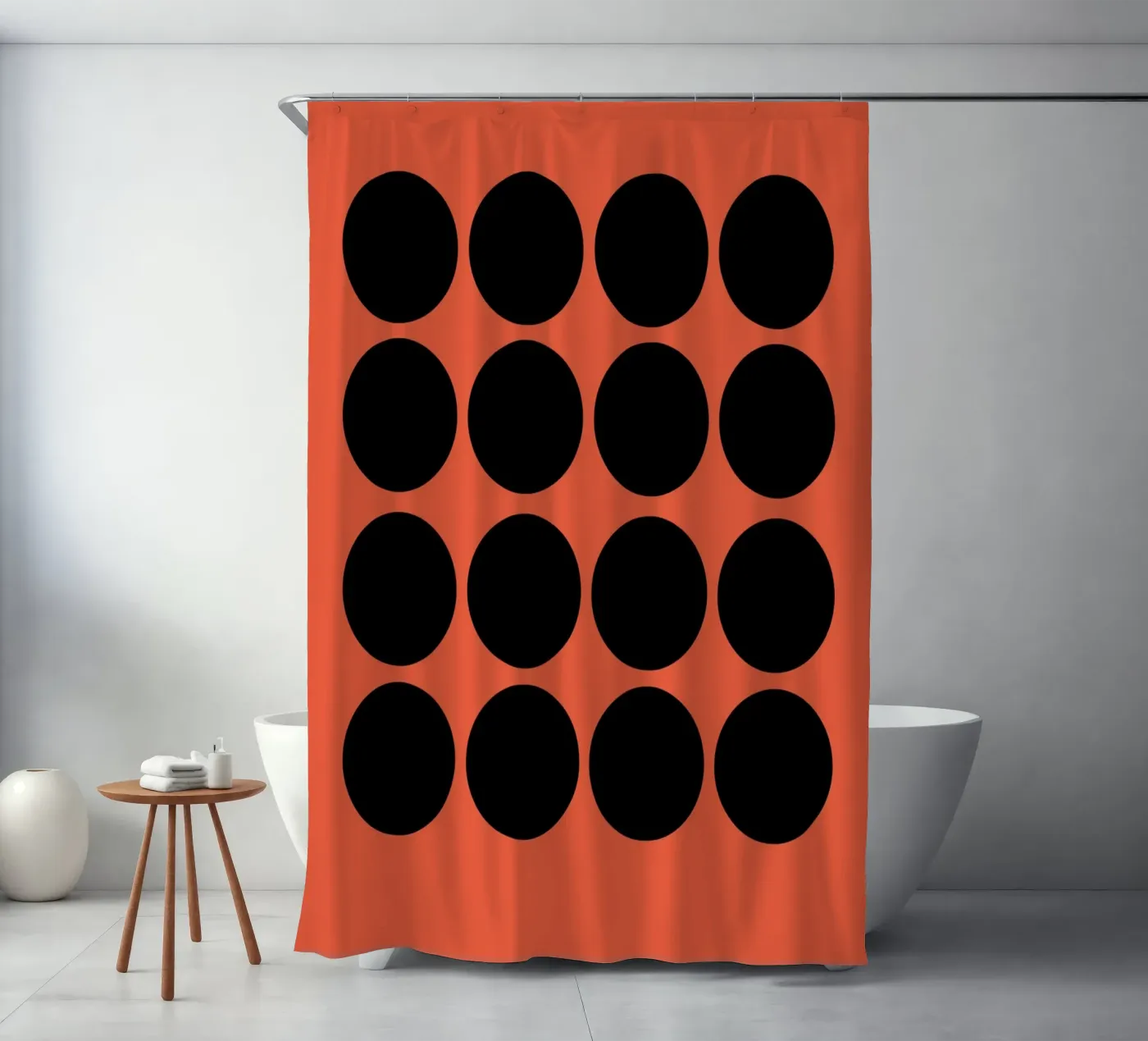 Array shower curtain by Rose Beck Art
