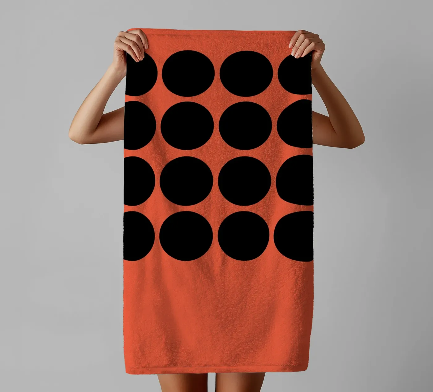 Array towel by Rose Beck Art
