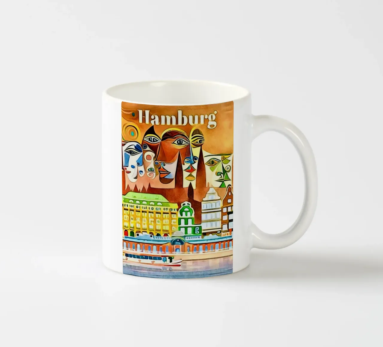 Amburgo, Globetrotter tazza in ceramica da ZAMART