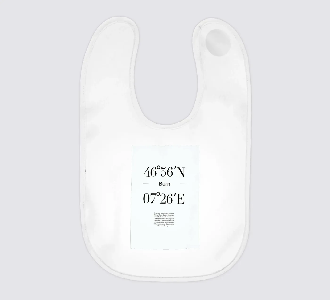 Bern baby slabbetje van Studio One