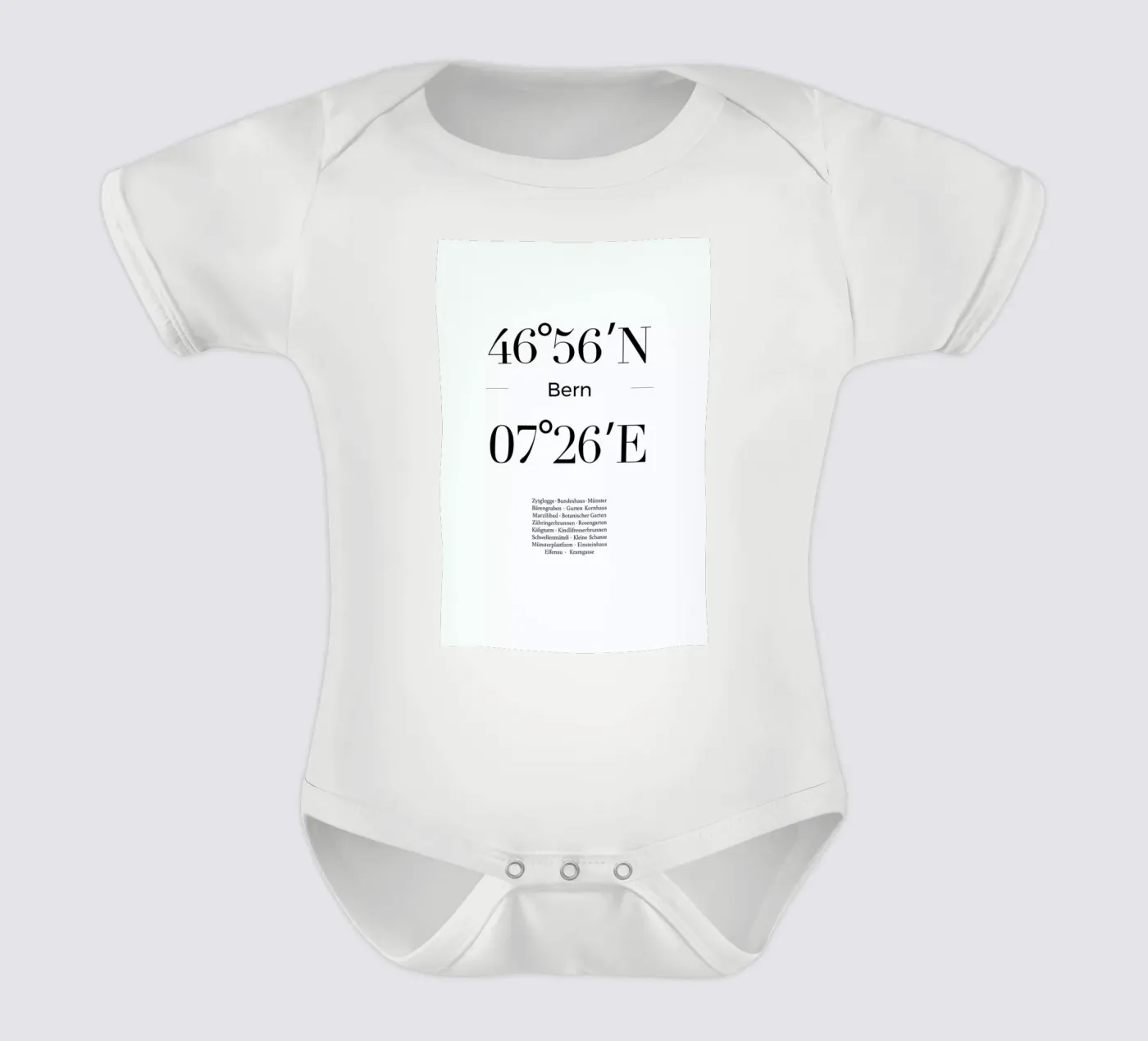 Bern babyrompertje korte mouwen van Studio One