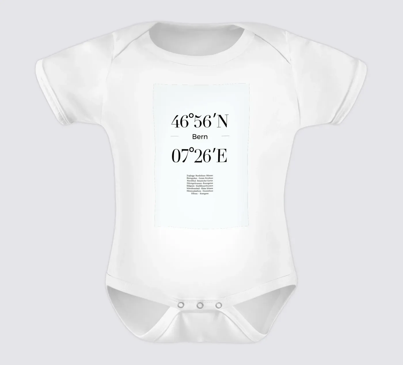 Bern babyrompertje korte mouwen van Studio One