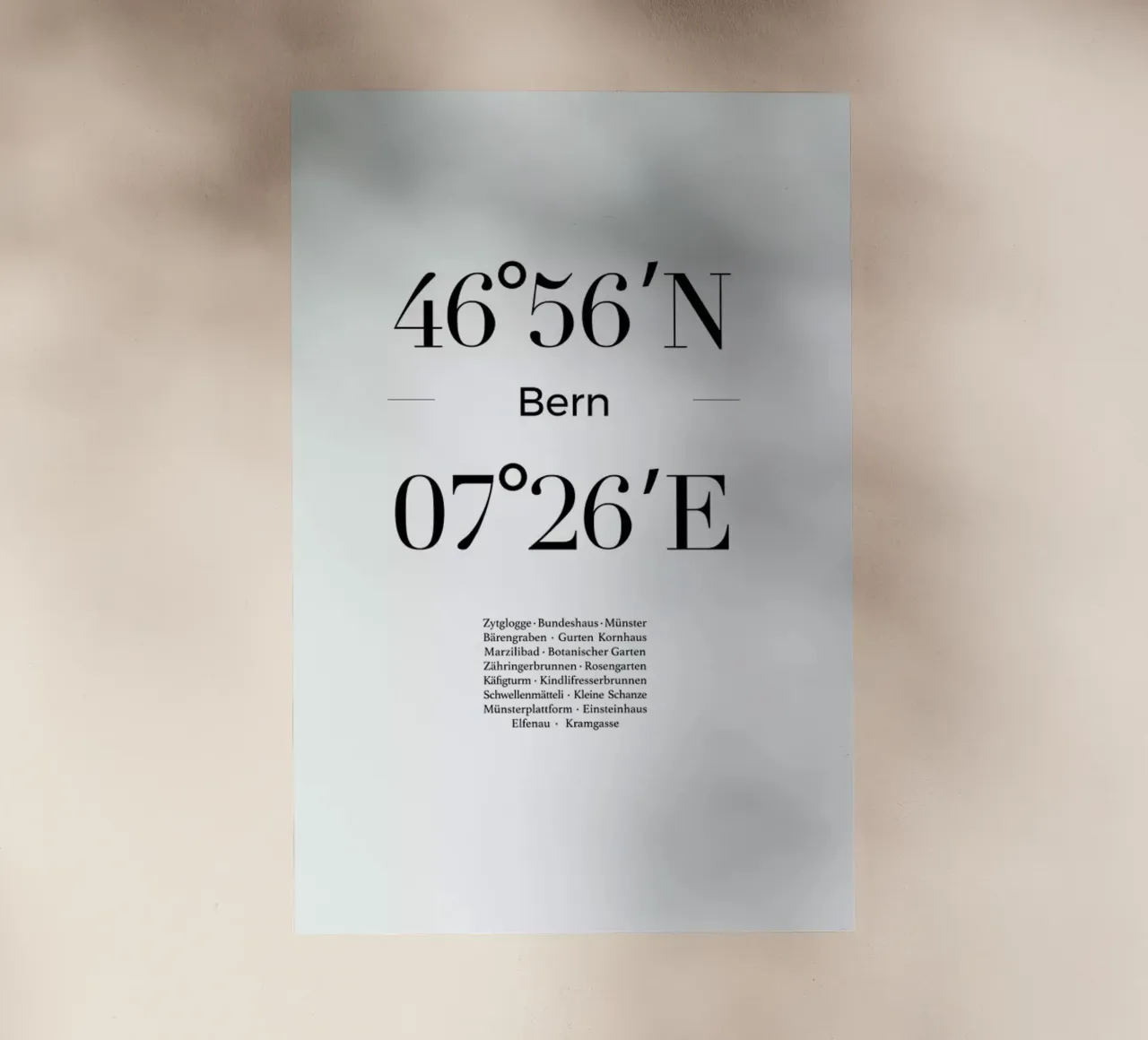 Bern pellicola backlit da Studio One