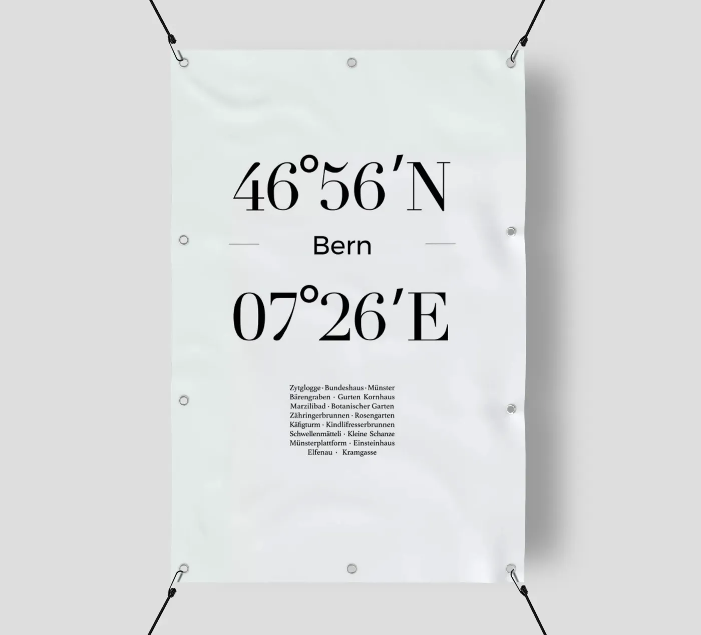 Bern PVC Plane von Studio One