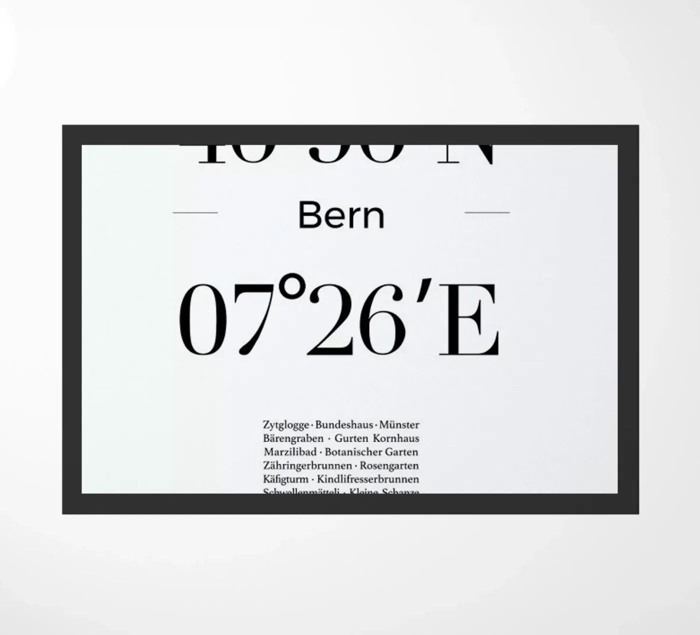 Bern deurmat van Studio One