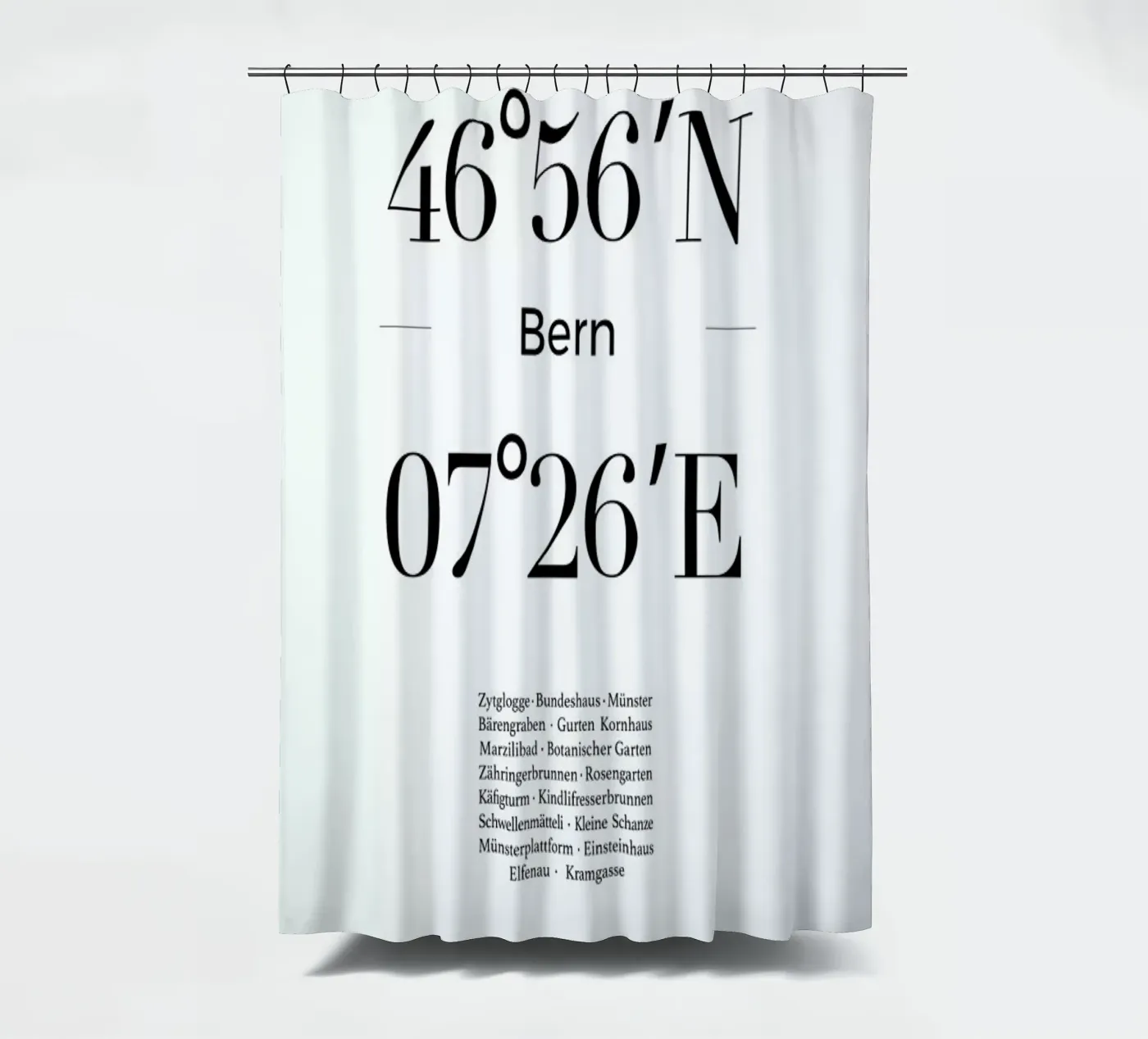 Bern Duschvorhang von Studio One