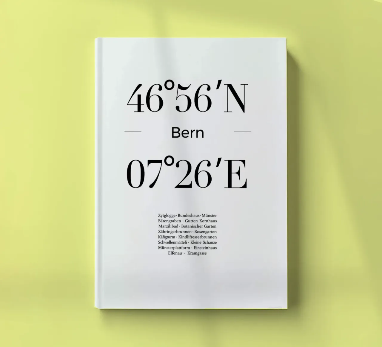 Bern notebook by Studio One
