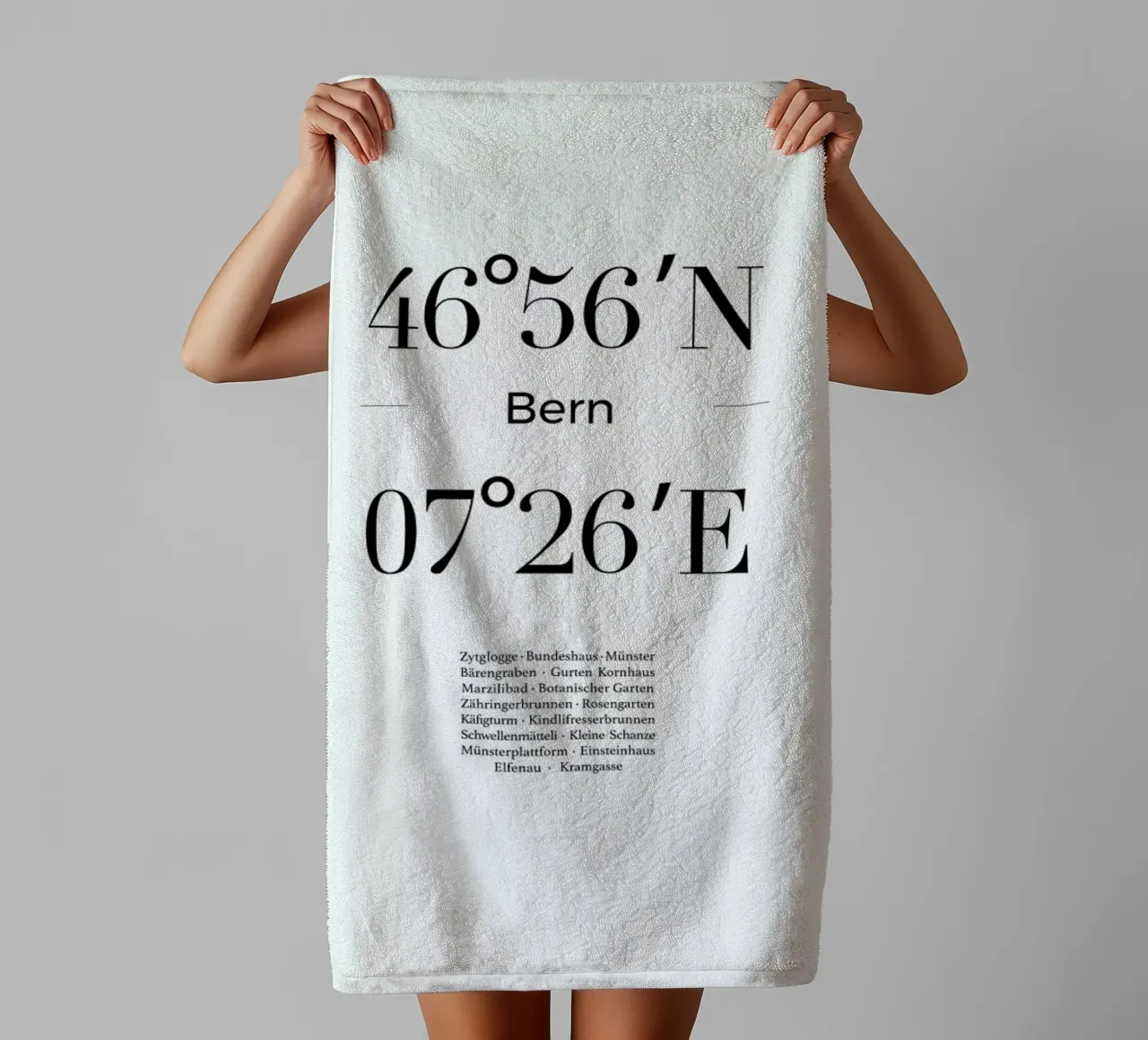 Bern badhanddoek van Studio One