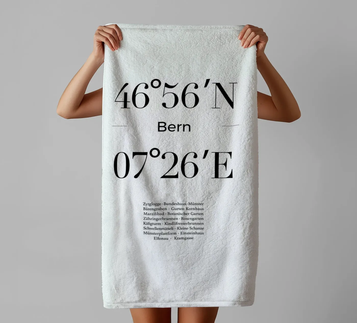 Bern badhanddoek van Studio One