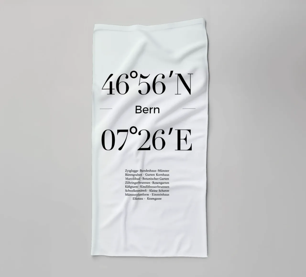 Bern badhanddoek van Studio One