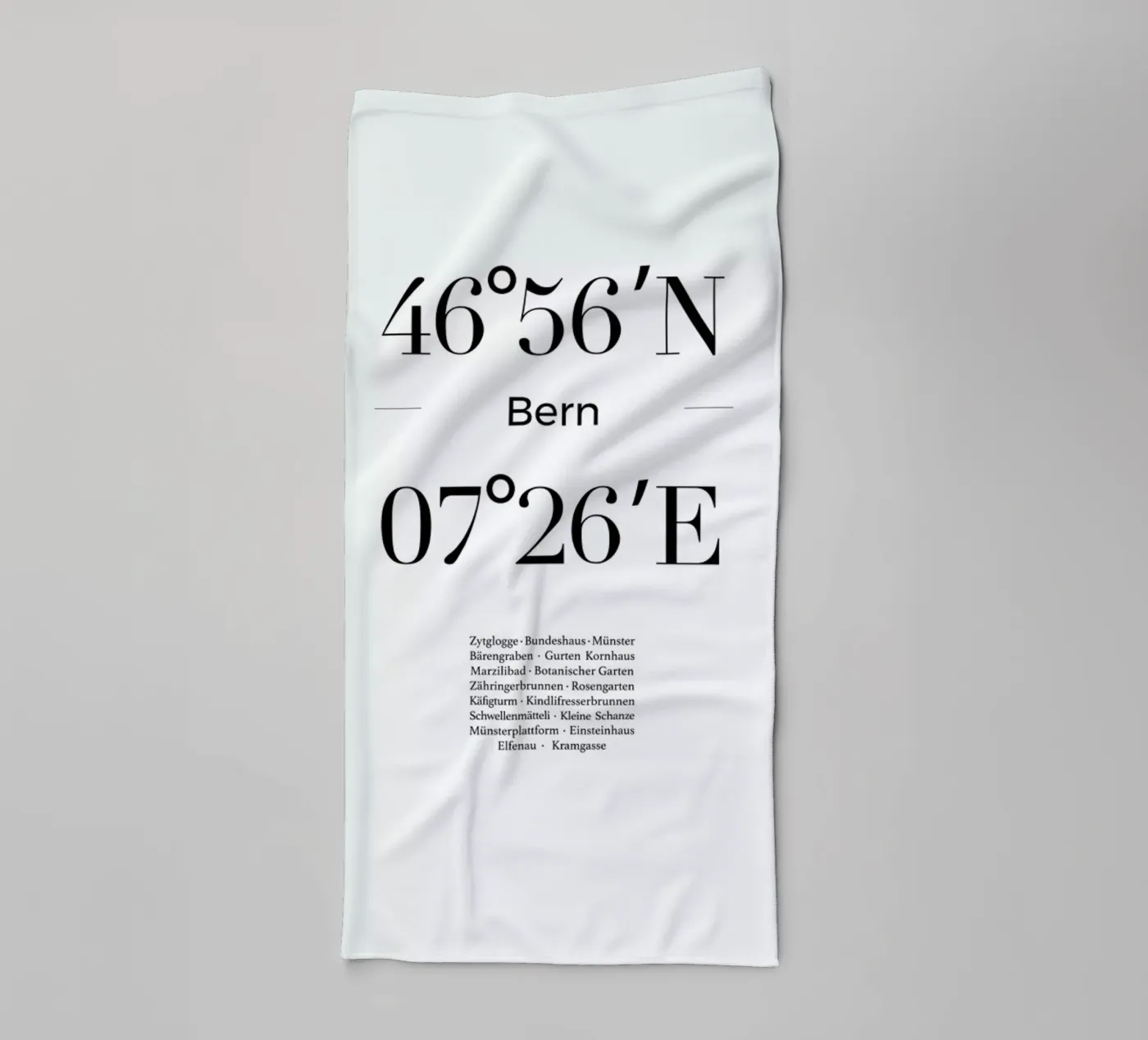 Bern badhanddoek van Studio One