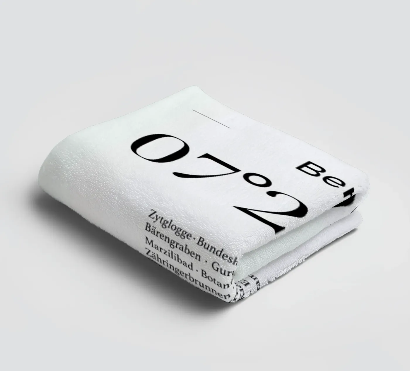 Bern badhanddoek van Studio One