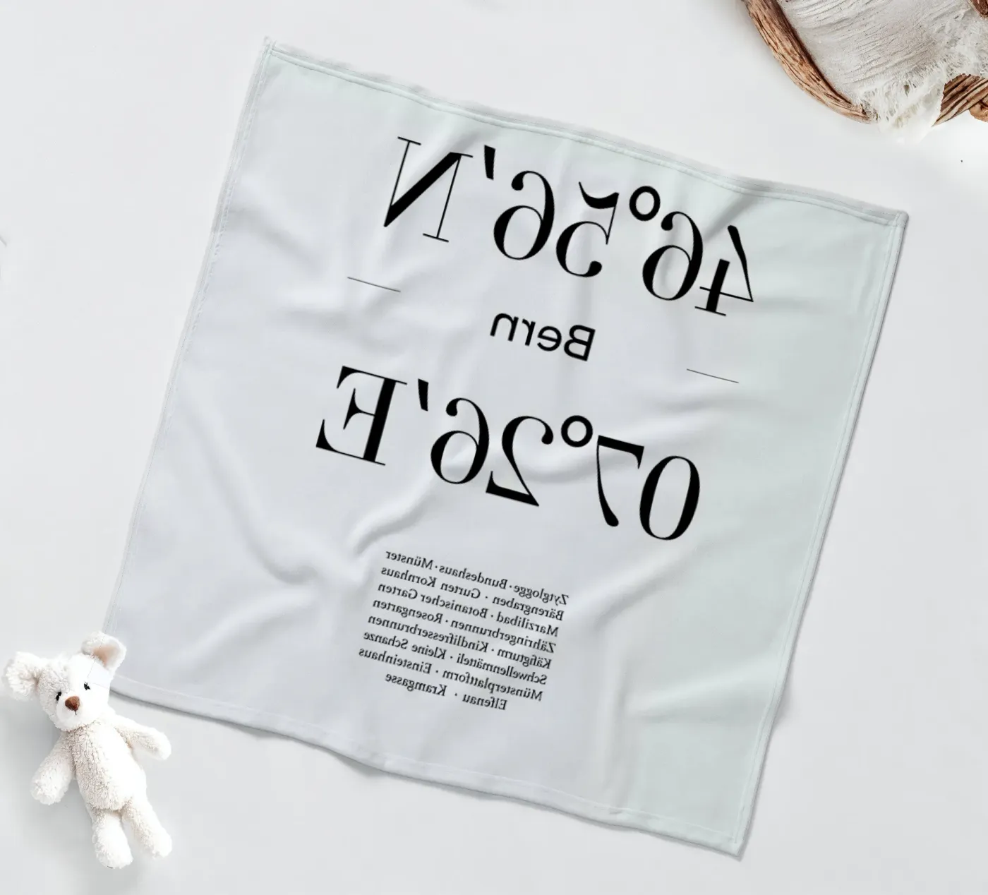 Bern fleece blanket by Studio One