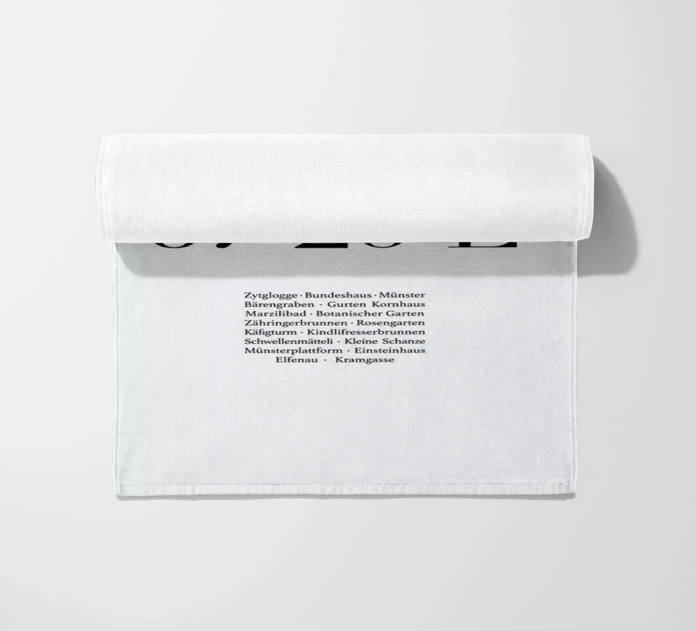 Bern strandhanddoek van Studio One