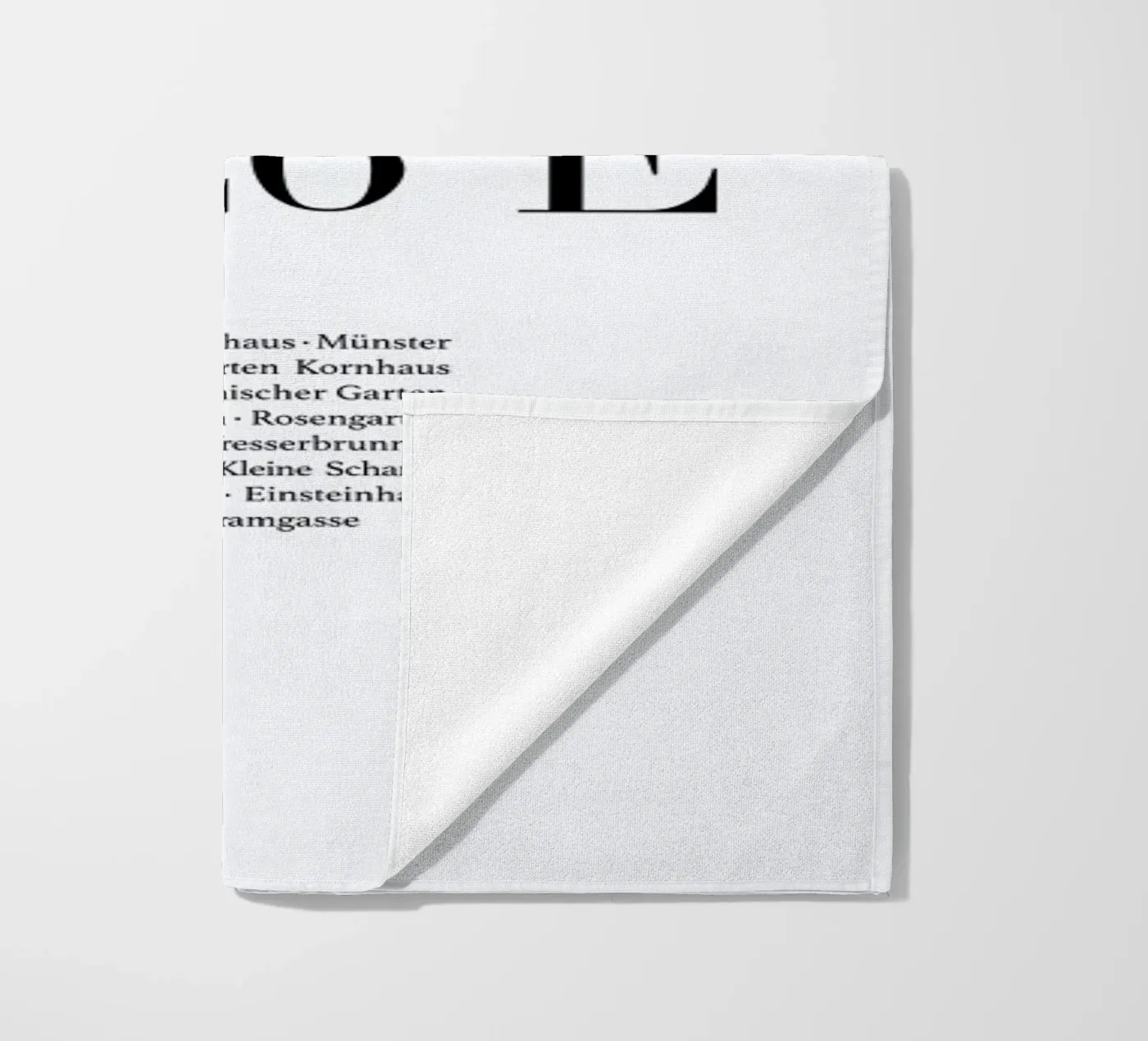 Bern strandhanddoek van Studio One