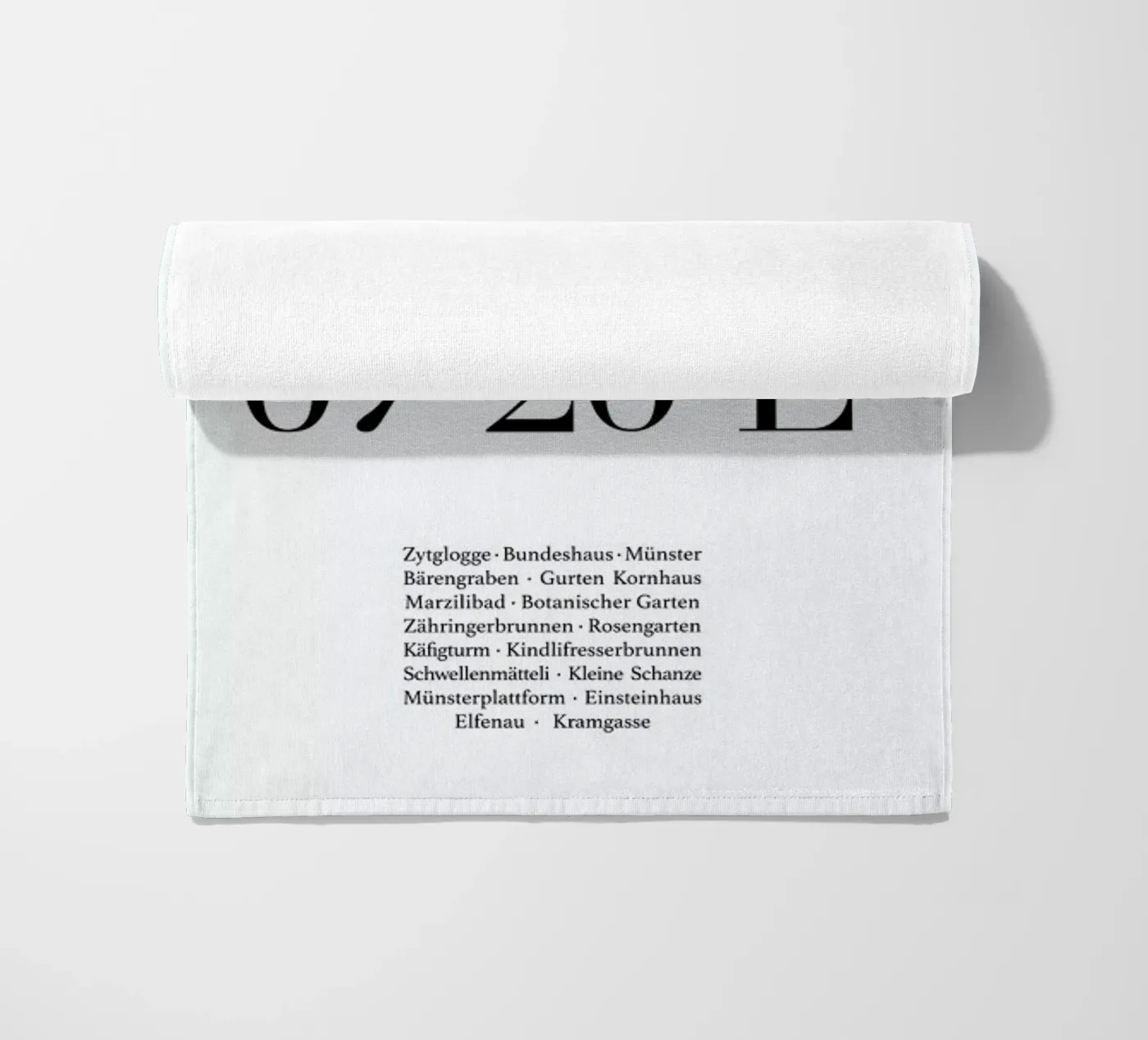 Bern strandhanddoek van Studio One